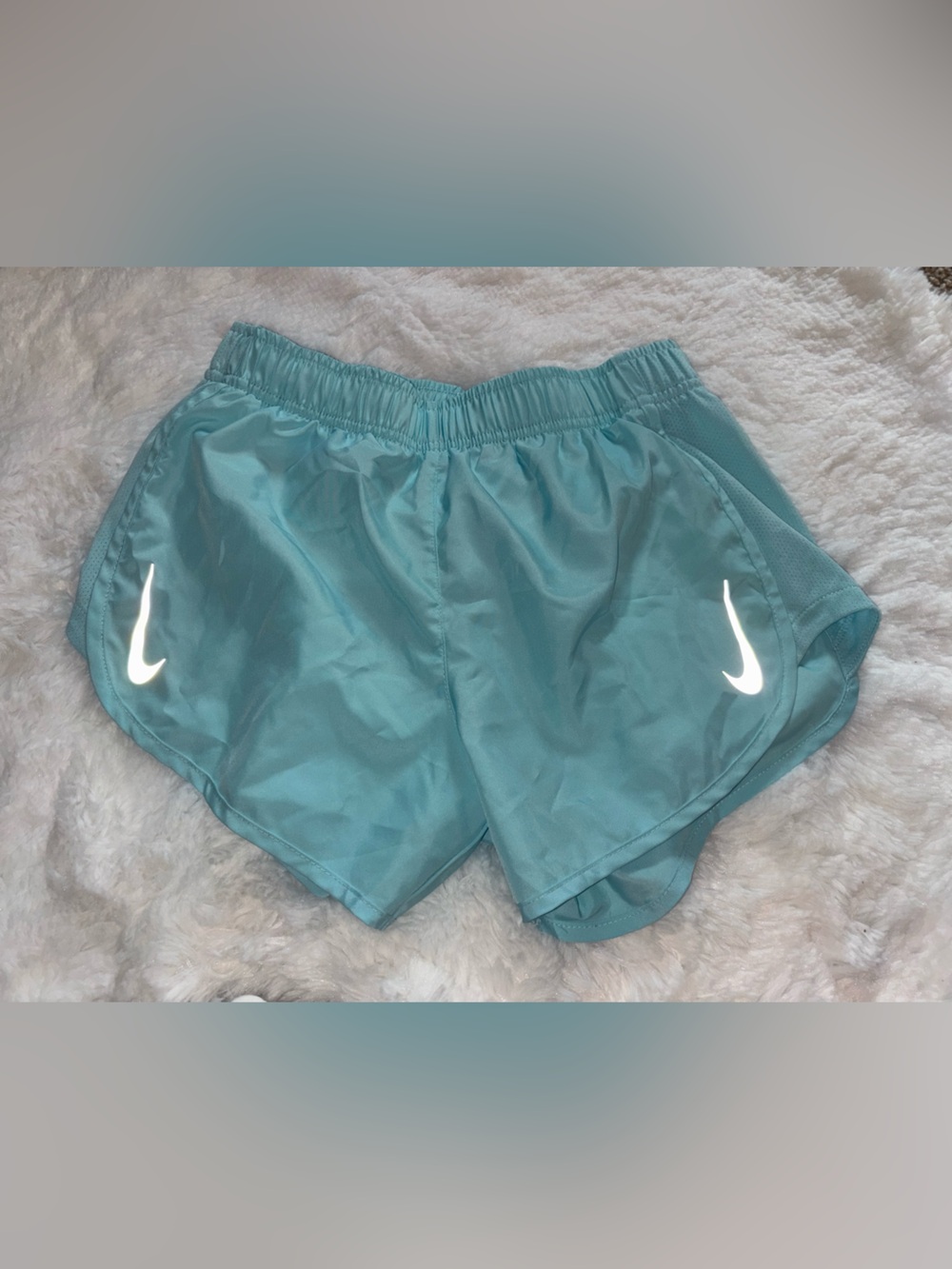 Nike Women's Aqua Athletic Running Shorts